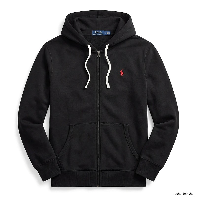 Ralph Lauren black casual style hoodie
