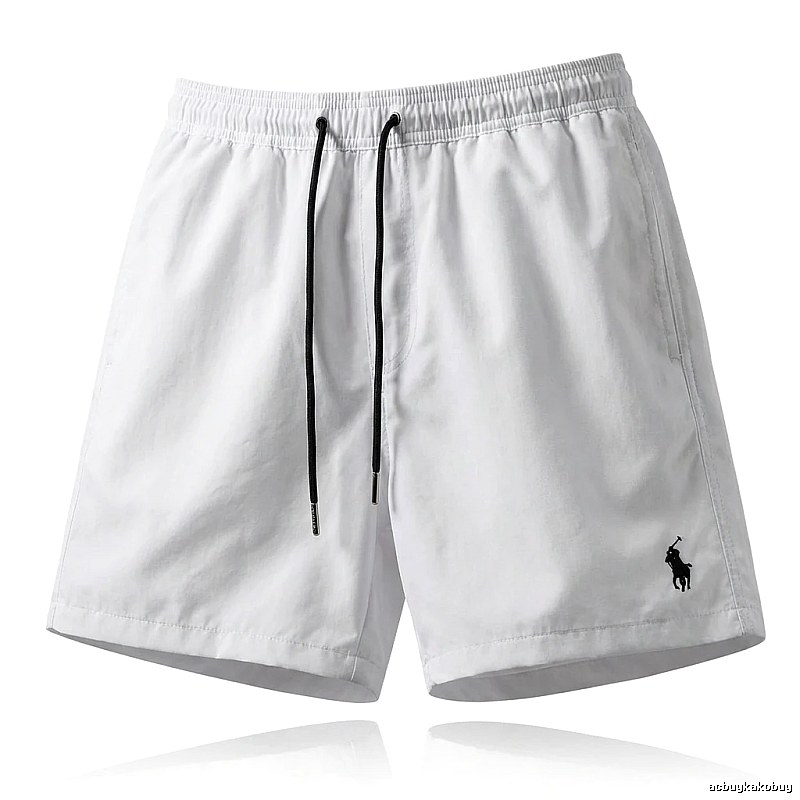 Ralph Lauren minimalist style white shorts