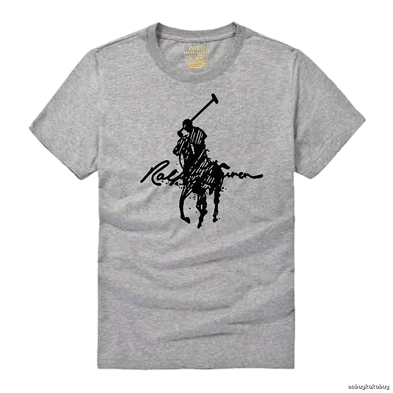 Ralph Lauren Polo Ashy Gray Trendy T-shirt