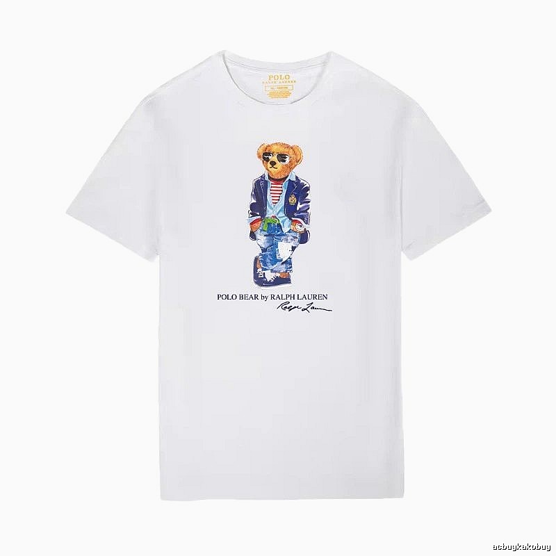 Ralph Lauren Polo Bear White T-shirt