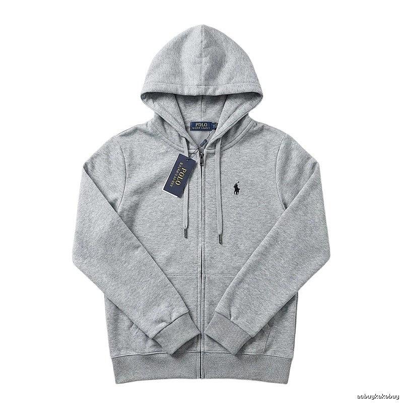 Ralph Lauren POLO series grey hoodie