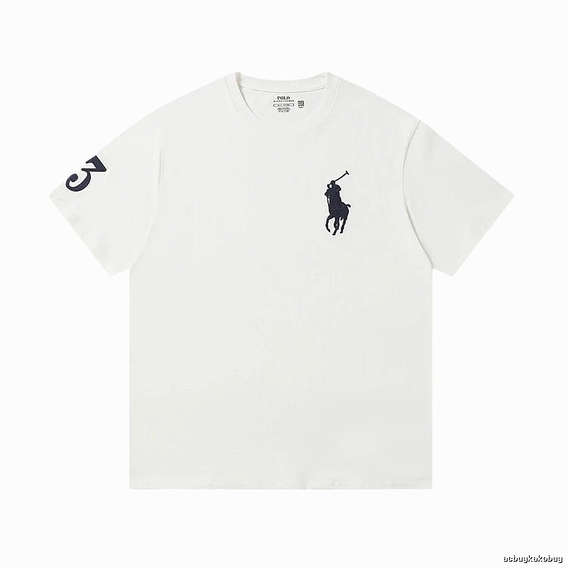 Ralph Lauren Polo-style white T-shirt