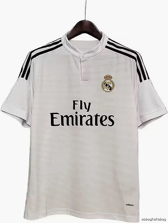 Real Madrid Sport Retro Teka soccer jersey White Retro Football for Collection Drops
