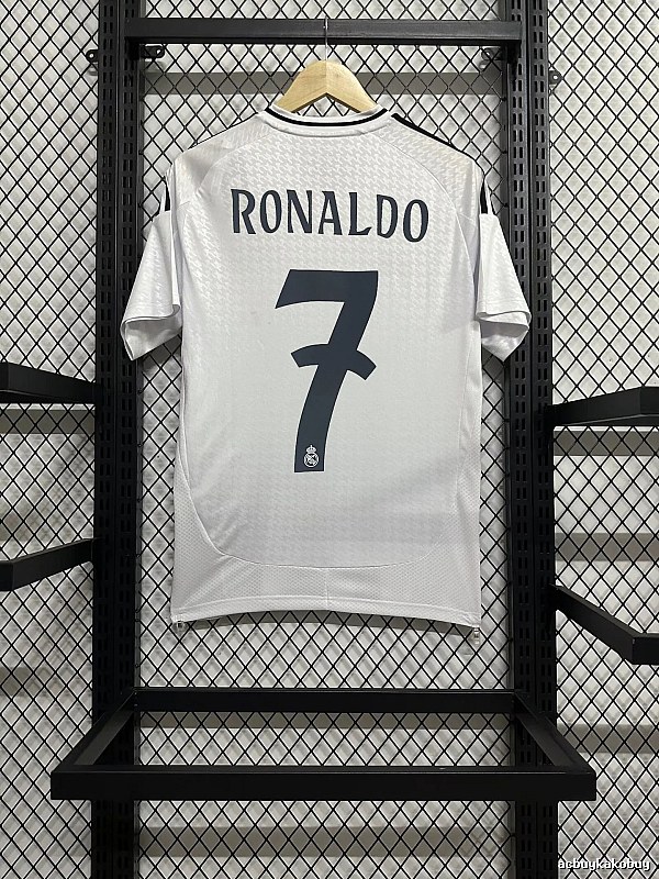 Real Madrid Streetwear Home soccer jersey White Real Madrid with Logo Accent Select Edition