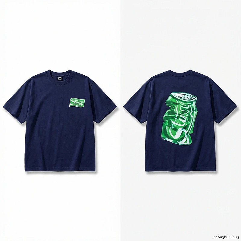 Stussy Cola Print Short-Sleeve T-Shirt