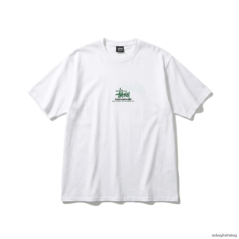 Stussy International Series Simple White T-shirt
