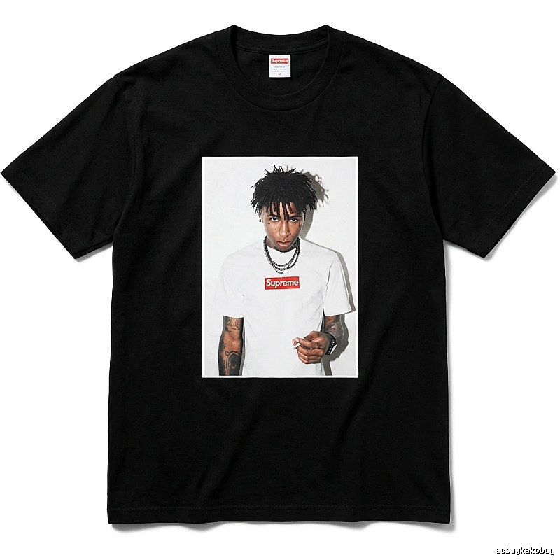 Supreme Portrait Style Black T-shirt