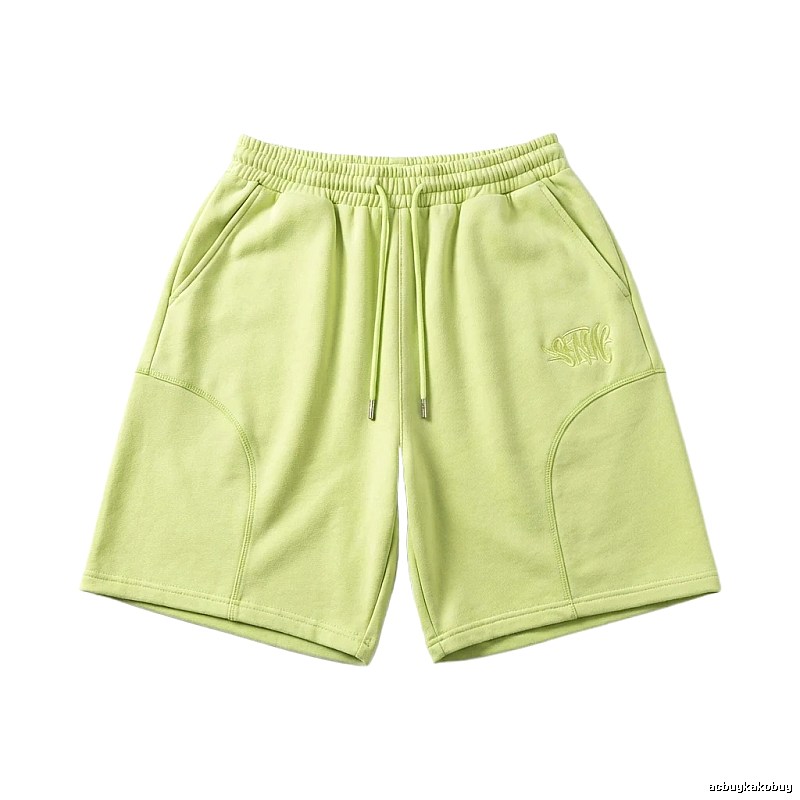 SynaWorld casual light green shorts