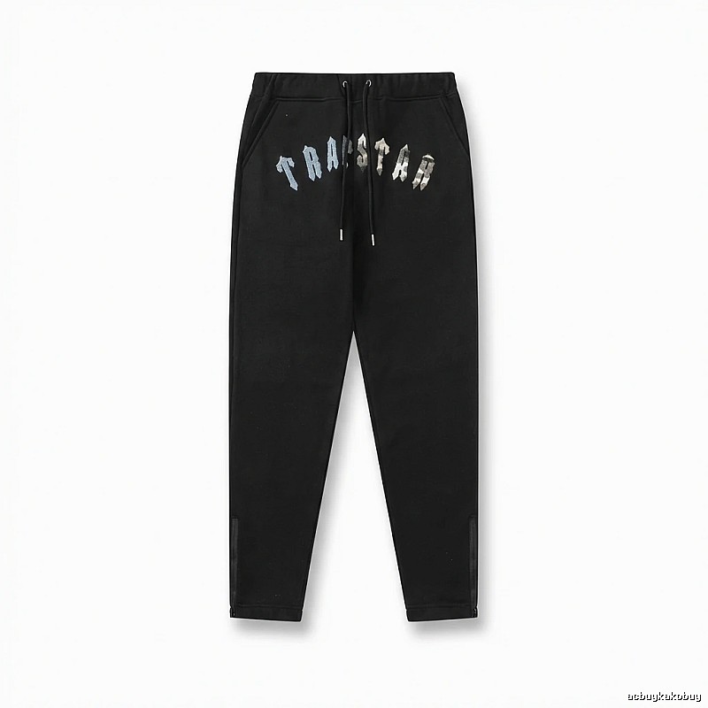 Trapstar Letter Style Black Sweatpants