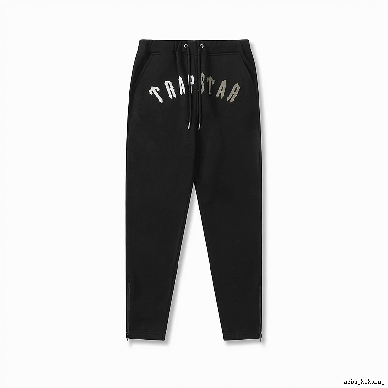 Trapstar Letter Style Black Sweatpants