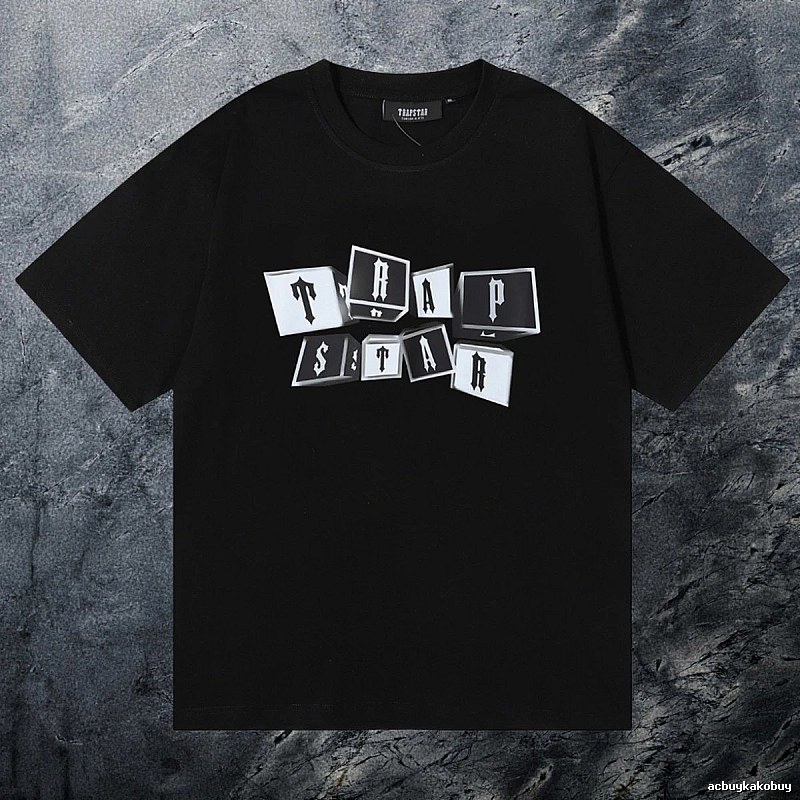 Trapstar Urban Keys graphic T-shirt Black White Key with Casual Appeal