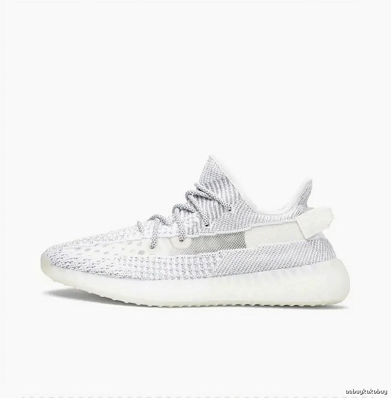Yeezy 350 V2 Minimalist Style Silver-White Shoes