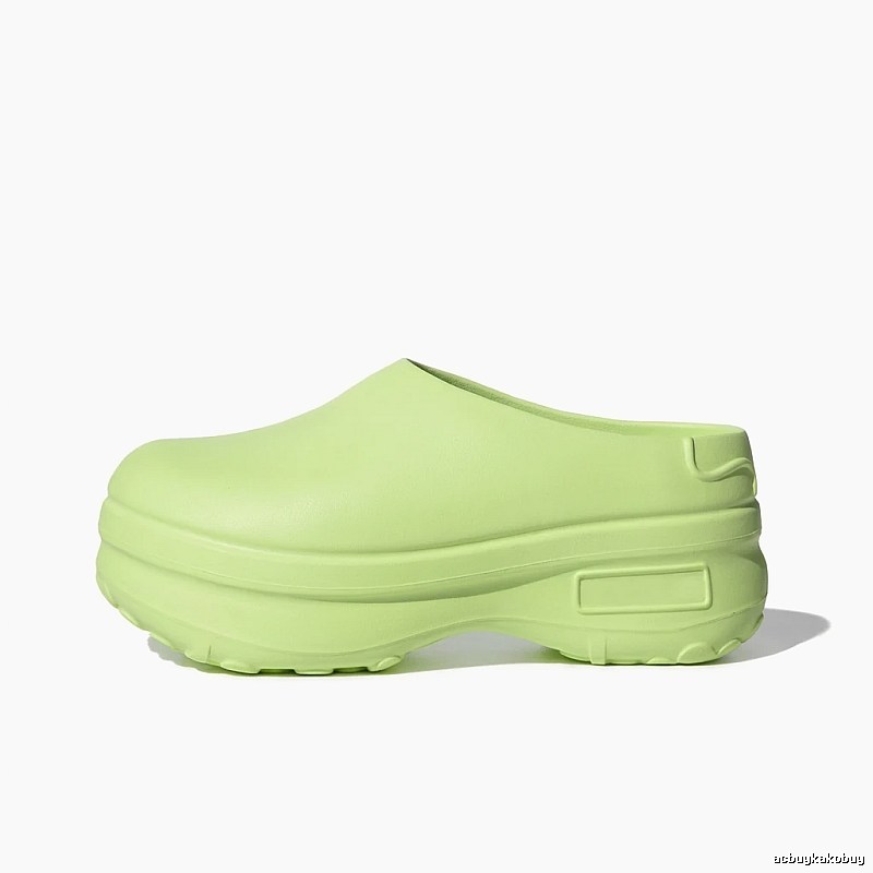 Yeezy thick-soled fresh style light green shoes